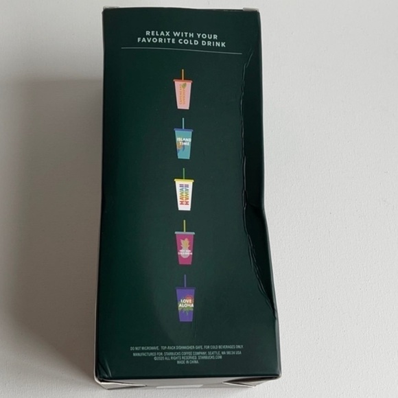 Starbucks Hot Sun Cold Brew Limited Edition Hawaii Reusable Cup $5 ADD ON ONLY!! - Picture 6 of 9
